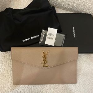 YSL uptown clutch